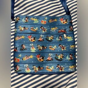 Harveys brand Disney Parks Medium Hobo Seatbelt Purse Mickey and Friends